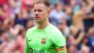 Barcelona keeper Ter Stegen: Right for Araujo to be sent off