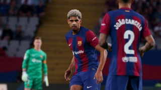 Barcelona defender Ronald Araujo apologises for PSG red card